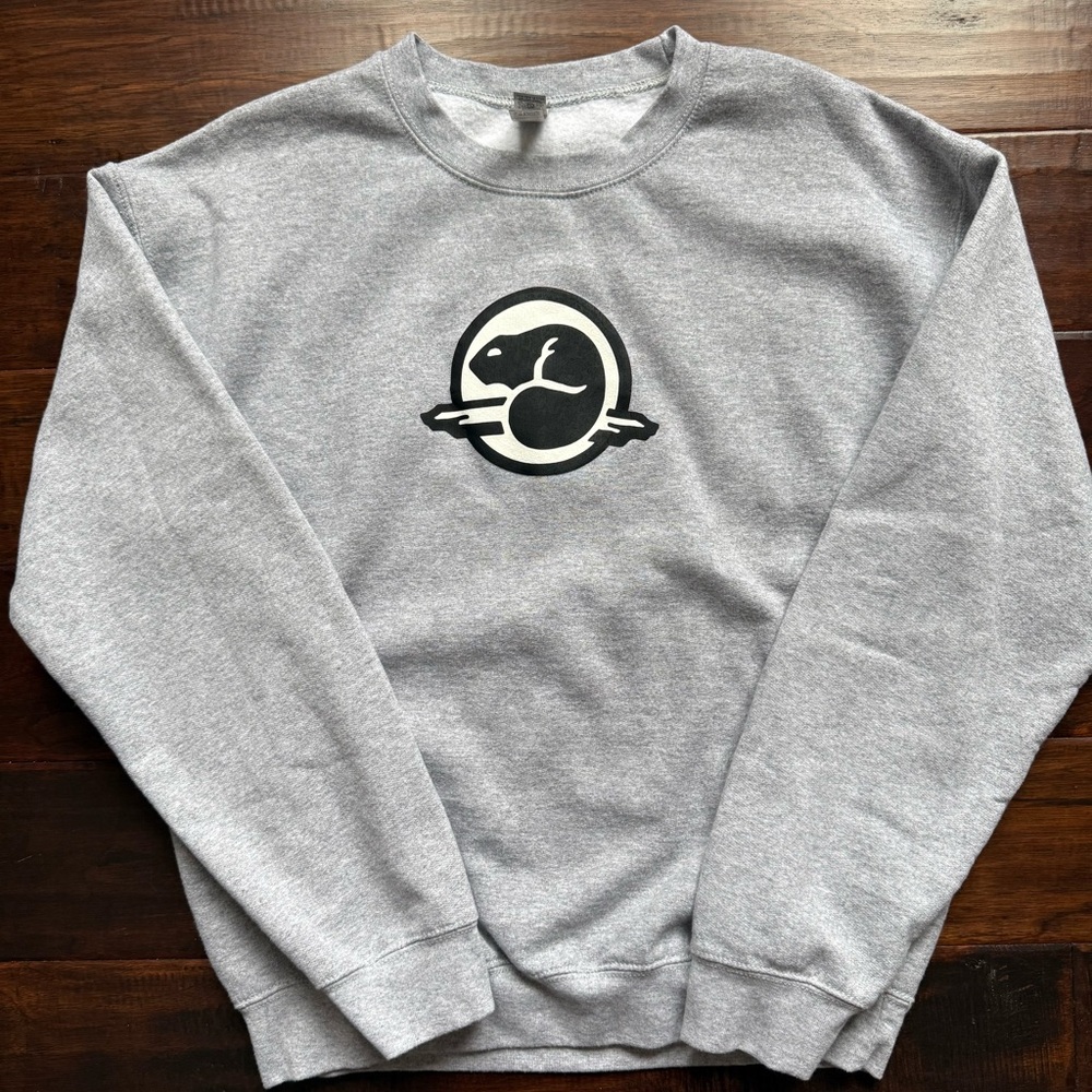 Parks Canada Logo Gildan Heavyweight Crewnecj